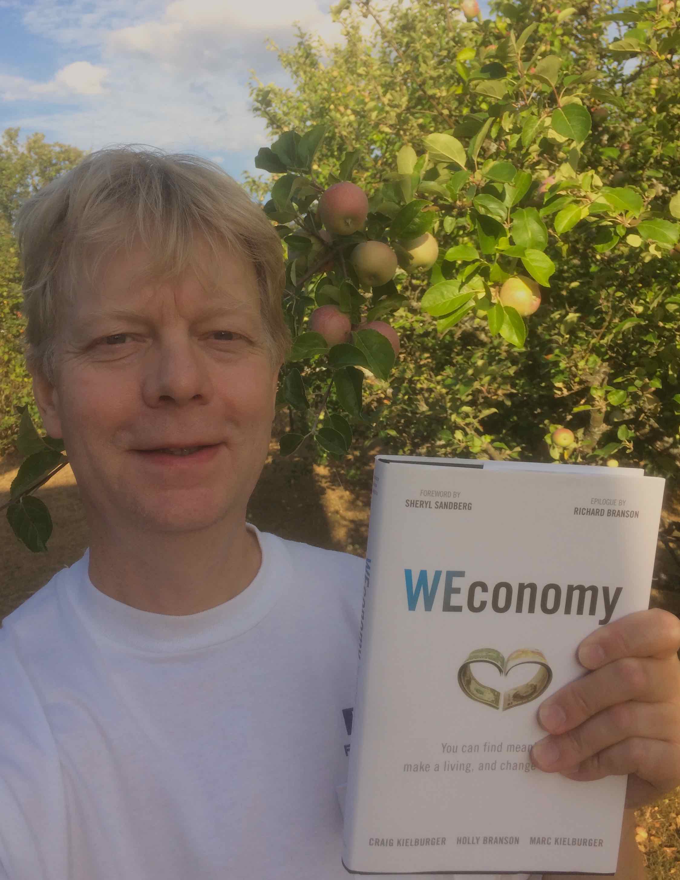 I have read WEconomy [photo: Henrik Hemrin]