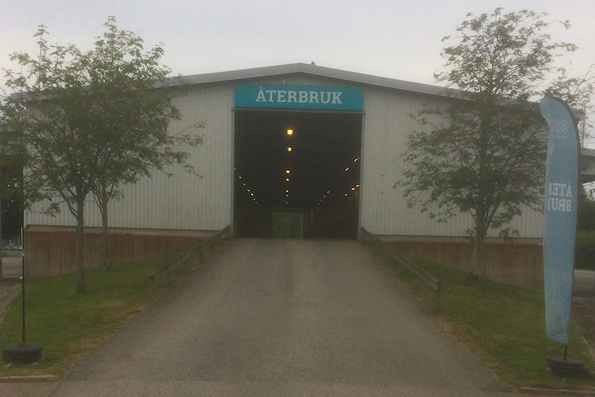 Återbruksstation [foto: Henrik Hemrin]