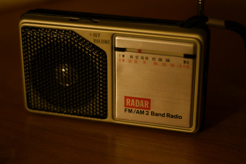 Fickradion som Radar i Växjö sålde billigt som öppningserbjudande [foto: Henrik Hemrin]