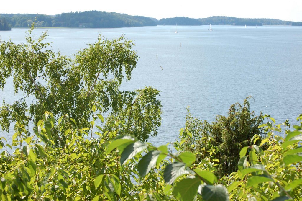 Utsikt över Mälaren från Norsborg. Foto: Henrik Hemrin